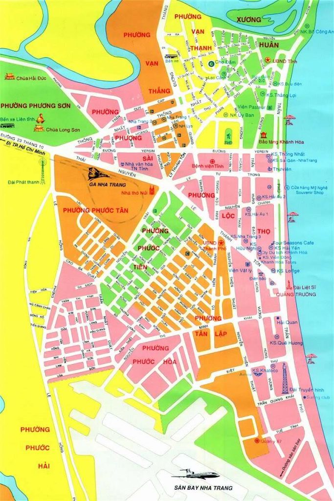Tìm hiểu về bản đồ Nha Trang – thành phố du lịch nổi tiếng ...
